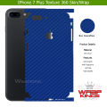 iPhone 7 Plus Carbon Fiber 360 Matte Skin with Camera Protection. 