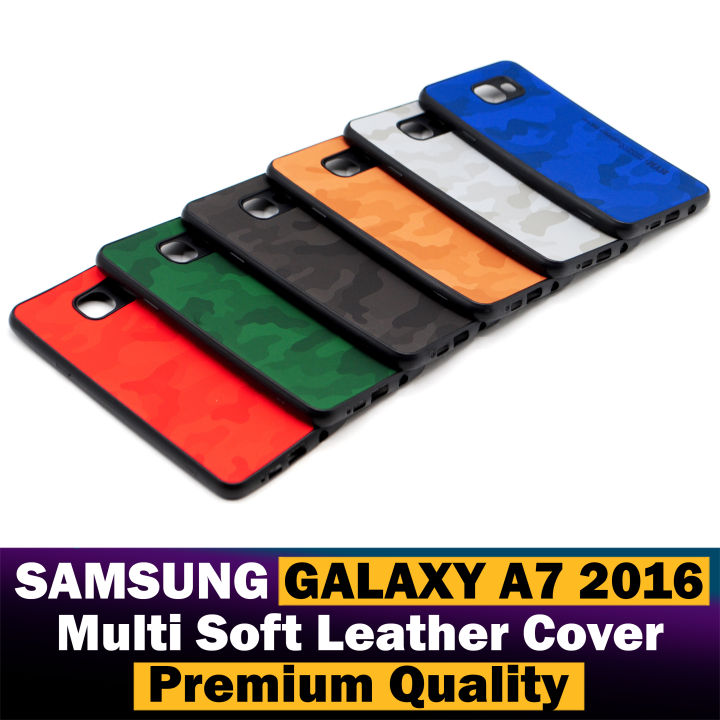 Samsung%20Galaxy%20A7%202016%20Back%20Cover%20Multicolour%20Soft%20Leather%20Case%20For%20Samsung%20A7%202016%20-%20Image%203