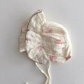 Newborn Baby Lace Hat Cute Cotton Kids Baby Girl Gauze Caps Princess Infant Toddler Baby Spring Bonnet Girls Summer Sun Hat Gift. 