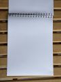 Sketch Book A4 Size - 32 sheets - 100g white paper. 