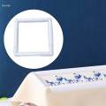 Cross Stitch Frame Clip Frame Beginners Square Embroidery Hoop 20.3cmx20.3cm. 