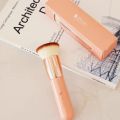 DUcare Foundation Brush for Makeup, Flat Top Kabuki Professional Makeup Brush - Pink. 