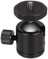 Mini Ball Head 360 Rotator - Black. 