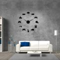 Game Controller Video Diy Giant Wall Clock Game Joysticks Stickers Gamer Wall Art Video Gaming Signs Boy Bedroom Game Room Decor Black. 