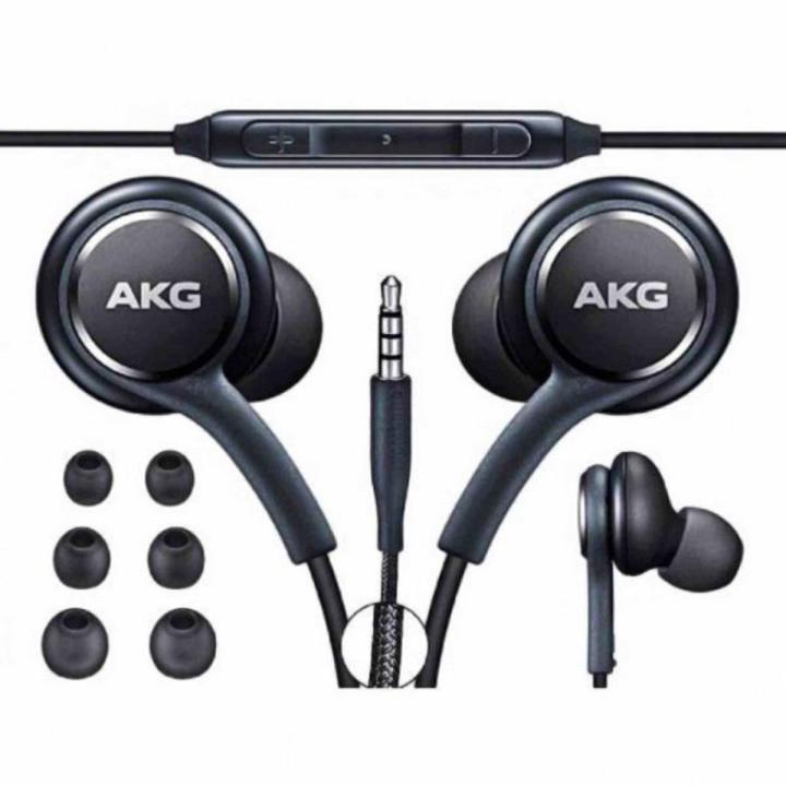 AKG hands-free – Universal AKG Handfree For All Devices Having 3.5mm Headphones Jack – PUBG AKG Handsfree - AKG Headphones For Music – Black Color