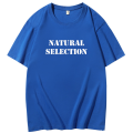 Classic t shirt for men Natural Selection Columbine men's short sleeve t-shirt Tees Shirt Cotton T Shirts Summer Men's clothing. 