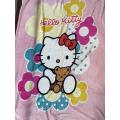 Hello Kitty Fleece Single Size - Printed Fleece. 