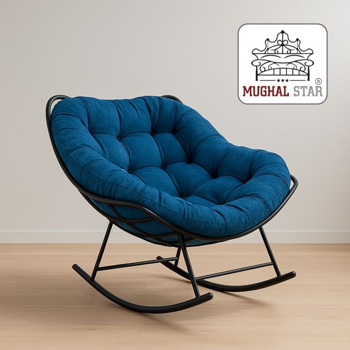 Rocking%20Chair,%20Comfortable%20Rocking%20Chair,with%20Iron%20Frame%20and%20Valvet%20Cushion%20%20Home%20Balcony%20Rocking%20Chair%20Lounge%20Sofa%20Lounge%20Chair%20in%20The%20Living%20Room.%20/%20Mughal%20Star%20Steel%20Furniture.%20-%20Image%203