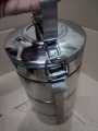 4 Layers Tiffin Food Carrier Lunch Box Heavy Stainless Steel. 