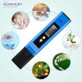 ADVANCED Digital PH Meter for Water Hydroponics, PH Range is 0-14, High Accuracy Water Quality Testeror TDS Meter for Water/Aquarium/Food/Drinking Water Swimming Pool/Sauce/Laboratory. 