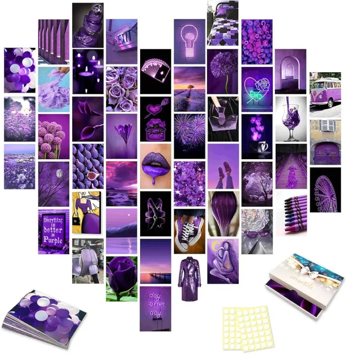 Customize%2010%20Purple%20theme%20aesthetic%20photo%20card%20of%20your%20choice%20aesthetic%20photo%20wall%20collage%20kit%20for%20wall%20decoration%20-%20Image%207