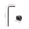 10pcs Plate Bolt Steel -Lok Screw & Nut Repl ement Set for Mlok Rail Sections. 
