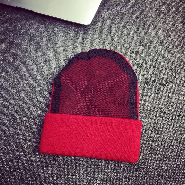 New BBoy hip hop dancing Hat men's mesh hat beanies Warm Rotating beanies black hat for men