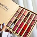 Mocmallure 12 Colors Matte Liquid Lipstick & Lip Gloss Set 2.5ml*12pcs. 