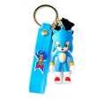 SONIC 3D KEY CHAIN PVC NON TOXIC FOR KIDS. 