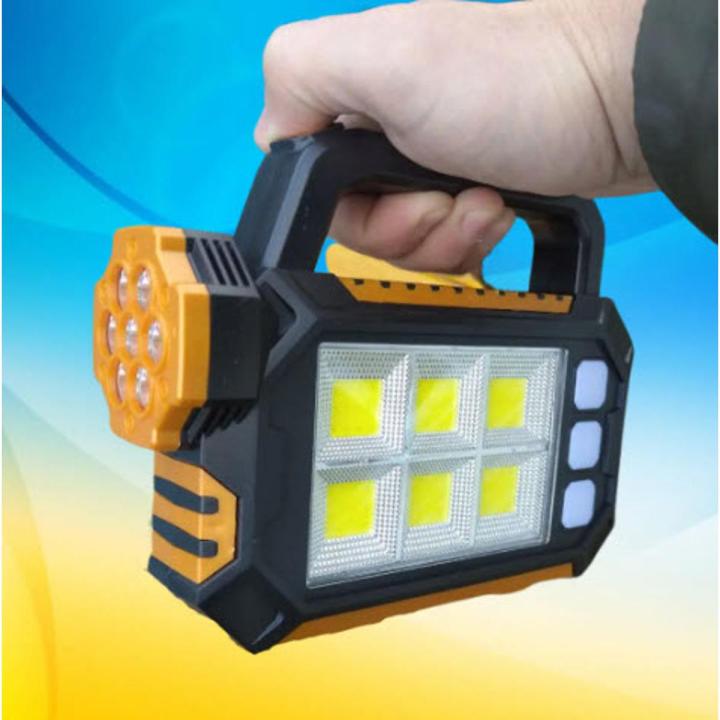 4 in1 Rechargeable LED Work Light, 3000 Lumen Portable Work Light with Spot & Flood Light, USB Cordless Worklight Tool for Garage Shop Job Site Lighting Outdoor Camping Hiking Car