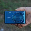 Sony Cyber-shot DSC-WX300 Blue – 18.2 MP Compact Camera | 20x Optical Zoom & Full HD Video | Condition 9.5/10. 
