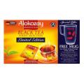 IMPORTED ALOKOZAY BLACK TEA - 100 TEA BAGS + FREE MUG - LIMITED EDITION (Imported from UAE). 