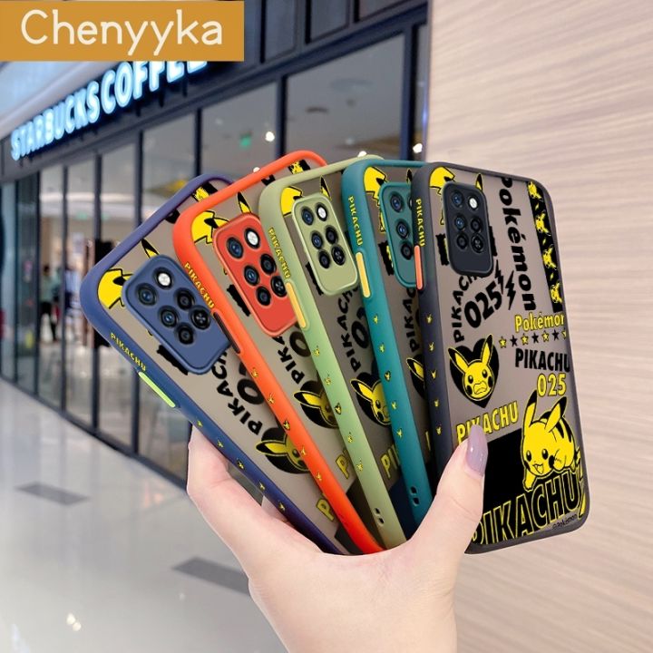chenyyka%20For%20Infinix%20Note%2010%20Pro%20Infinix%20Note%2010%20Pro%20NFC%20Case%20Fashion%20Case%20Fashion%20Cool%20Pikachu%20Pattern%20Thin%20Shockproof%20Frosted%20Transparent%20Hard%20Cases%20Silicone%20Back%20Cover%20-%20Image%204