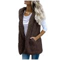 Womens Vest Winter Warm Hoodie Outwear Casual Coat Faux Zip Up Jacket plus rozmiar topy ropa de mujer barata 2023 House Foocus. 