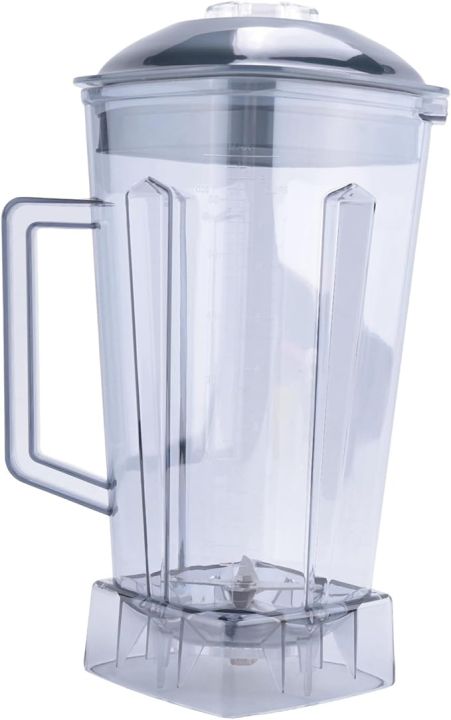 Spare Jug for Blender Replacement Part Transparent 2L Capacity Blender Spare Compatible for Silver Blender