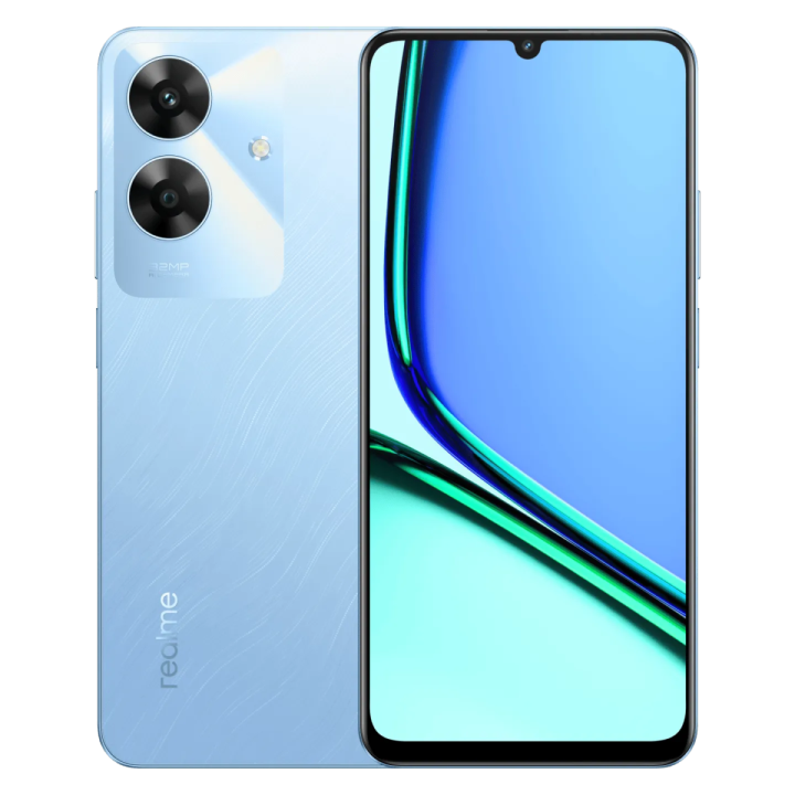 Realme Note 60 4GB+8GB Dynamic RAM* 64GB Rom , 6.74 Inches 90Hz, UNISOC T612 Chipset 5000mAh Massive Battery 10W Fast Charge