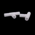 2 Pcs 12mm Equal Tee Connector Baed Pipe Fitting & 1 Pcs 1/4 Inch to 3/8 Inch Female to Male Convert Screw Adapter. 