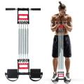 Chest Expander and Tummy Trimmer 3 in 1 High Quality Power Spring Belly Loosening Fitness Exercise Weight loss Belly loosening machine - black. 