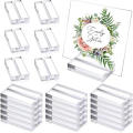 Acrylic Stands Place Card Holders Table Number Stands Desktop Clear Card Display Stand Transparent Acrylic Sign Holder. 