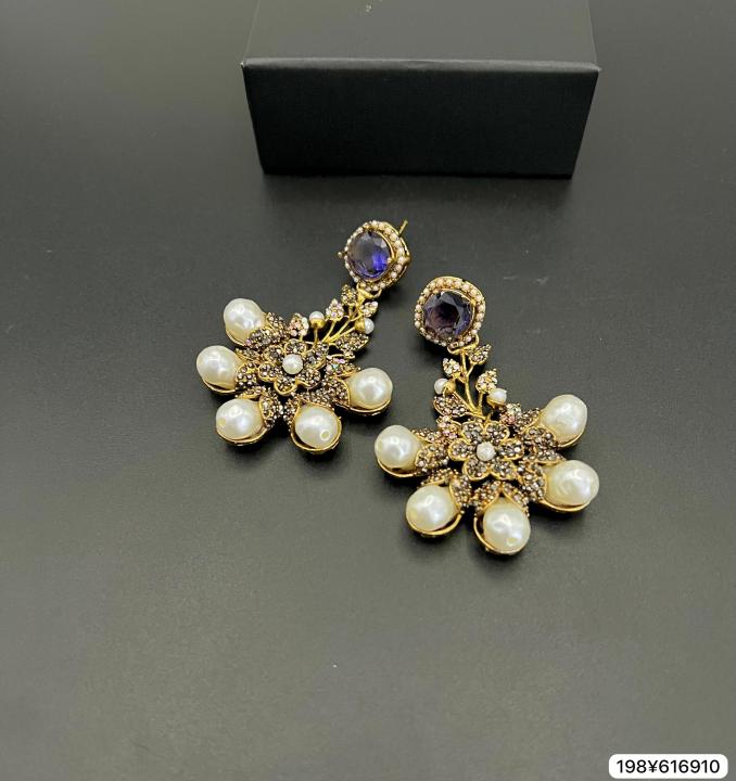 MOP designer Earrings