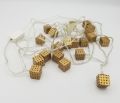 GOLDEN CUBE STRING FAIRY LIGHT ( PLUG IN GOLDEN FAIRY LIGHT ). 