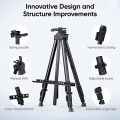 Ease Art Easel for Canvas Stand with Adjustable Height is Lightweight Foldable,  Telescoping Tripod Easels for Table or Floor. 