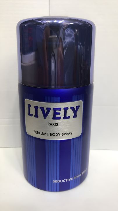 Lively Perfume Body Spray for Men - 250ml