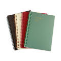Durable Notebook For Daily Use Minimalist Design Notebook Morandi Color Notebook Coil Binding Notebook Retro PP Cover Notebook. 