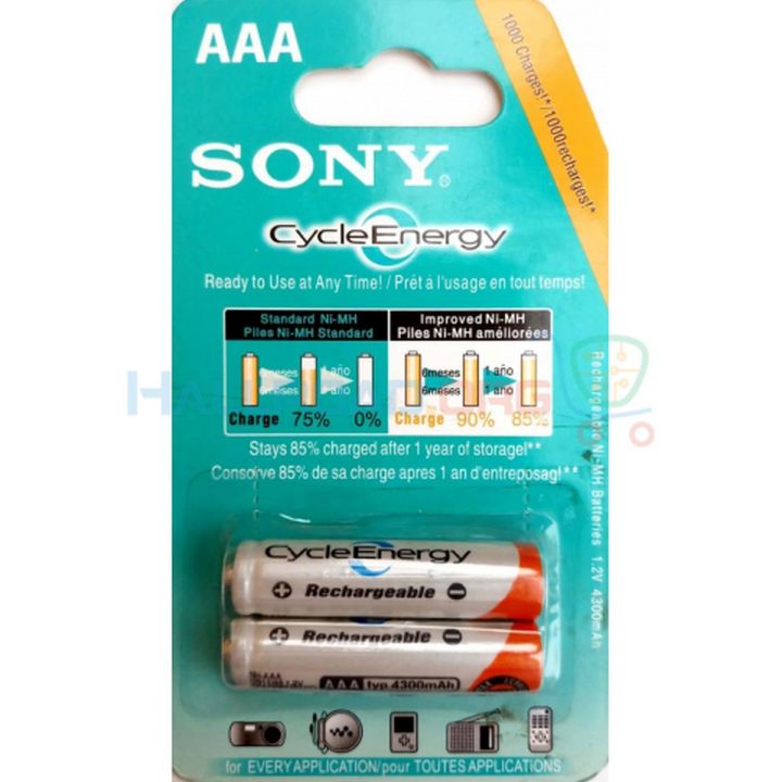 Imported%20Sony%20Cycle%20Energy%20Rechargeable%20AAA%20Batteries%20Cells%20Pack%20of%202%20Pieces/Pcs%201.2v%204300mAh%201000%20Cycles%20-%20Image%203
