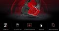 Bloody MR-575 RGB Gaming Wireless Headset - Black, 100 % Original with High Packaging Material. 