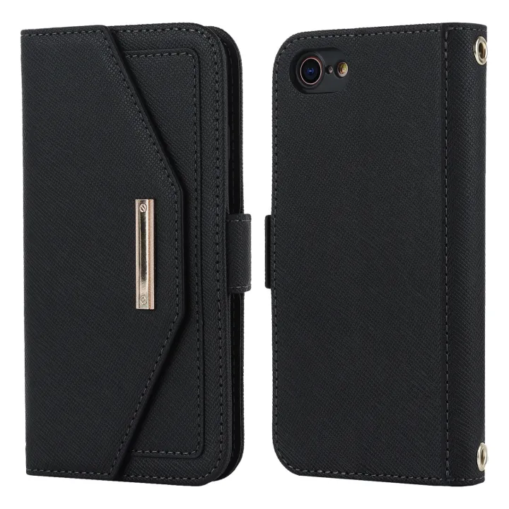 Suitable%20for%20Apple%20iphone%207/8%20Mobile%20Phone%20Protective%20Case%20iphone12%20pro%20Max%20Cross%20Pattern%20Wallet%20Leather%20Case%20-%20Image%206