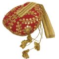 Traditional Hand potli fancy embroidery  bridal clutch bag for wedding best gift for women/Pouch style drawstring bag. 