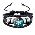 Hot Game Genshin Impact Bracelet Anime Element Vision God's Eye Men Punk Fashion Leather Bracelets for Women Bangle Jewelry Gift. 