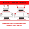 Frill sofa cover mash jersey (standard size). 