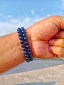 8MM COUPLE GLAMOROUS CRYSTAL BEADS BRACELETS- beads bracelets for girls-for boys-for men-black charm stretchable bracelets-natural stone pearl bracelet-shiny long mala bracelets-black and white bracelets-high top quality bracelets-women fashion jewelry. 