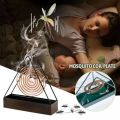 Iron Mosquito Coil Holder Triangular Shape Mosquito Repellent Incense Rack Anti-Scald Mosquito Coil Holder. 