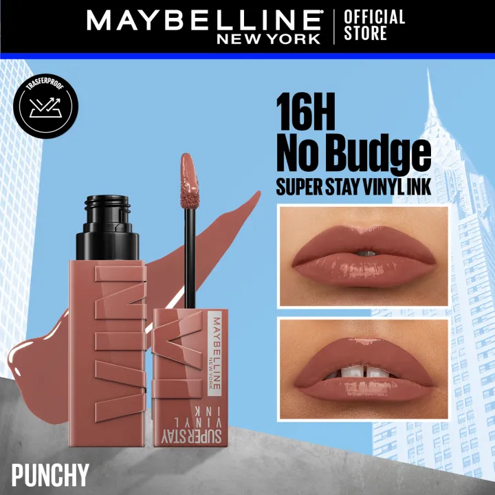 Maybelline's%20Superstay%20Vinyl%20Ink,%2016-Hour%20No-Budge%20Liquid%20Lipcolor%20-%20Punch%20-%20Image%202