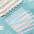 4 Sheets Sticky  Tabs Writable File Tabs Flags Notebook Books Page Markers. 