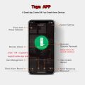 Waterproof Keyless Lock Tuya Smart Security lock Smart WiFi tuya biometric Wifi Password Digital Fingerprint Exterior Rim Door Lock- Electric rim lock - door lock - main gate lock 12V DC with fingerprint unlock - Biometric Unlock - password unlock keys. 
