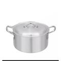 NATIONAL Silver Steel Cooking Pot (Pateli) (Degchi) Matel Finished Made in Pakistan Cooking Pots Handel (Handi) (Kitchen Ware) (Kitchen Utensils). 