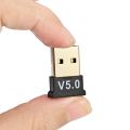 USB 5.0 Bluetooth Adapter Wireless Dongle High Speed for PC. 