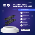 HP Travel USB-C Multi Port Hub. 