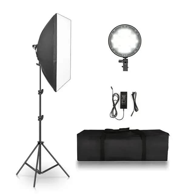 ProLite%20LED%20Softbox%20Studio%20Lighting%20Kit%20with%20Adjustable%20Stand"%20-%20Image%202