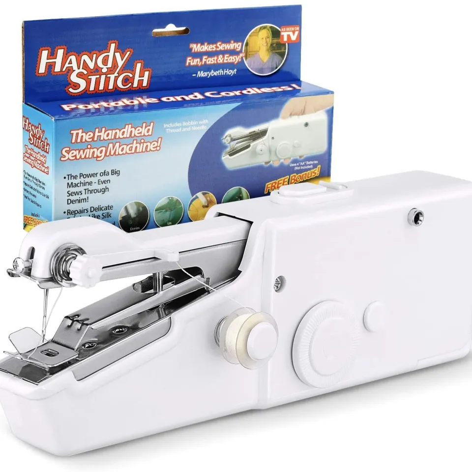 Handheld Mini Stitch Machine for Home Hand Stitch Portable Electric Sewing Machine/Handy Stitch Stapler Portable Machine